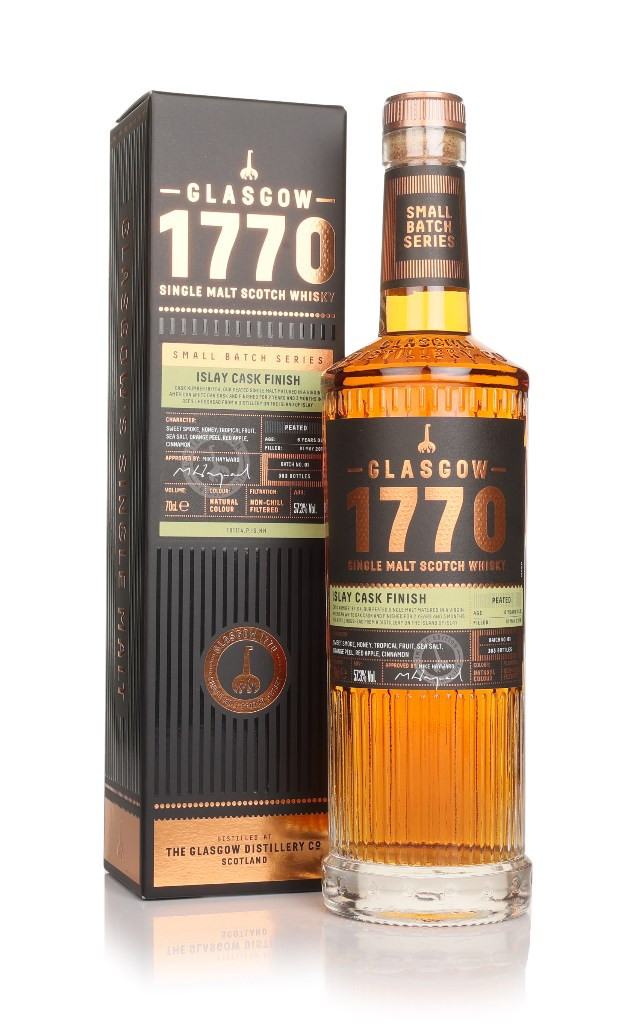 Glasgow 1770 Islay Cask Finish (Peated) 70cl