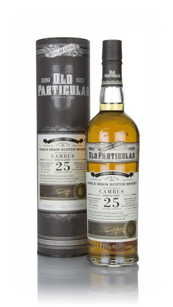 Cambus 25 Year Old 1993 (cask 13062) - Old Particular (Douglas Laing) 70cl