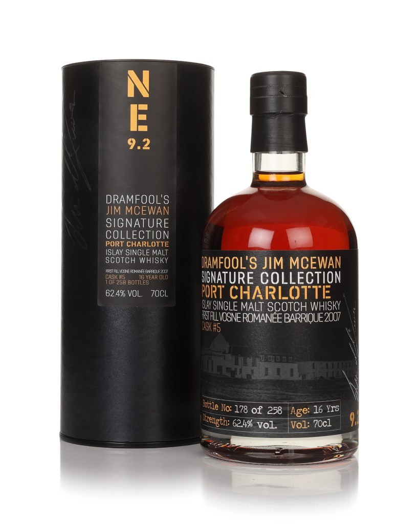 Port Charlotte 9.2 16 Year Old 2007 (cask 5) - Jim McEwan Signature Collection (Dramfool) 70cl