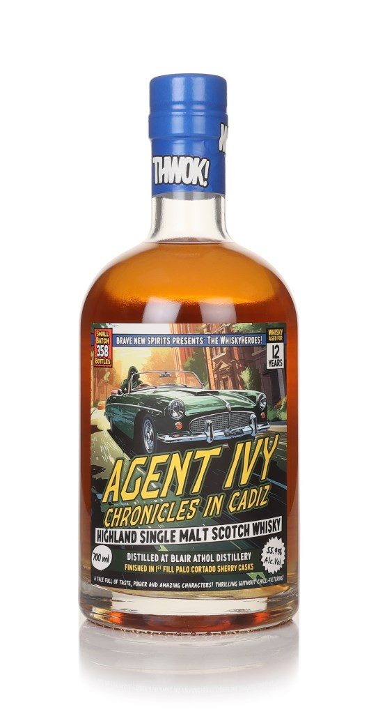 Blair Athol 12 Year Old - Whiskyheroes (Brave New Spirits) (55.9%) 70cl