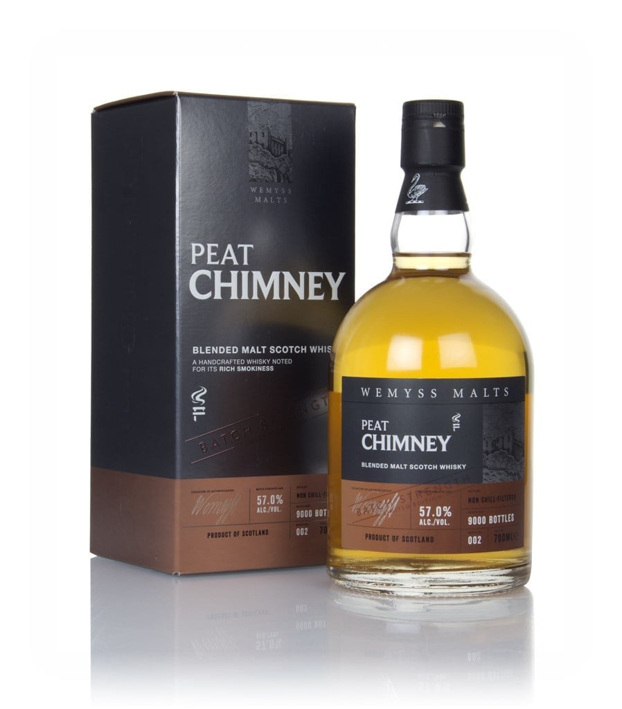 Peat Chimney Batch Strength 002 (Wemyss Malts) 70cl