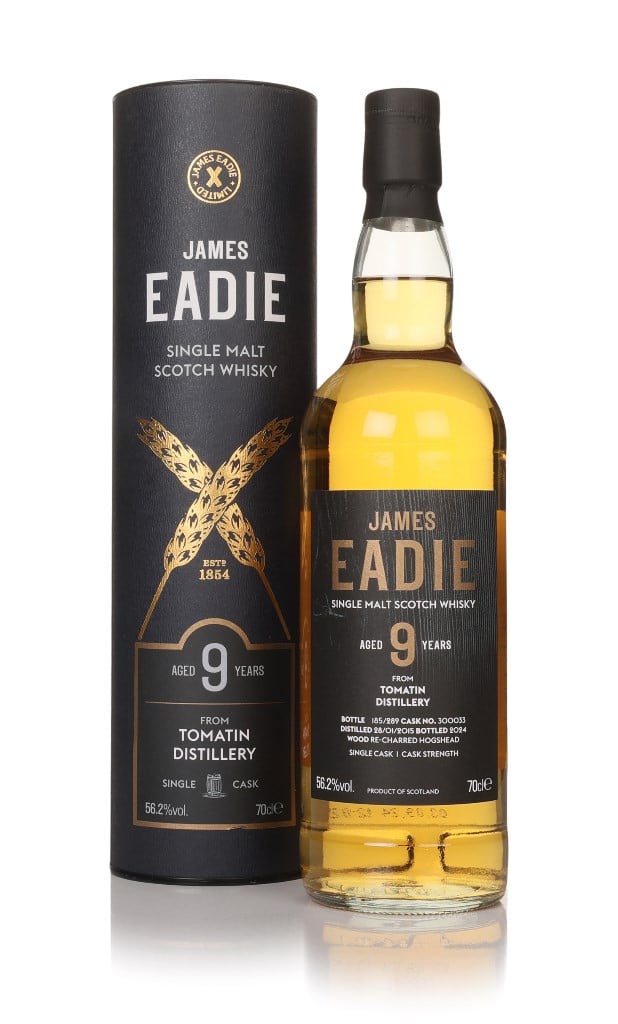 Tomatin 9 Year Old 2015 (cask 300033) - James Eadie 70cl