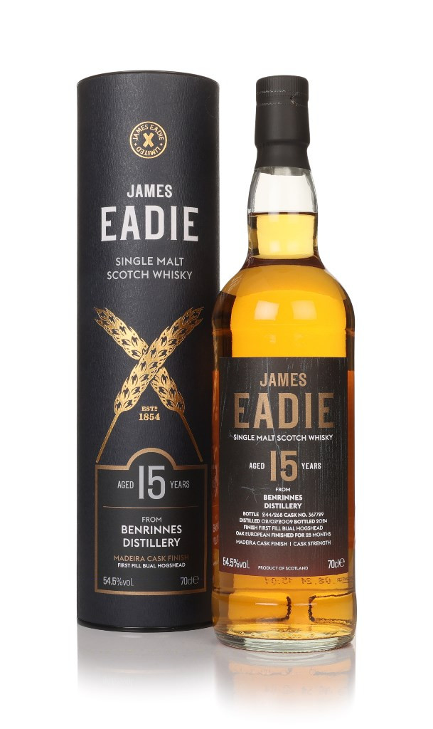 Benrinnes 15 Year Old 2009 (cask 367729) - James Eadie 70cl