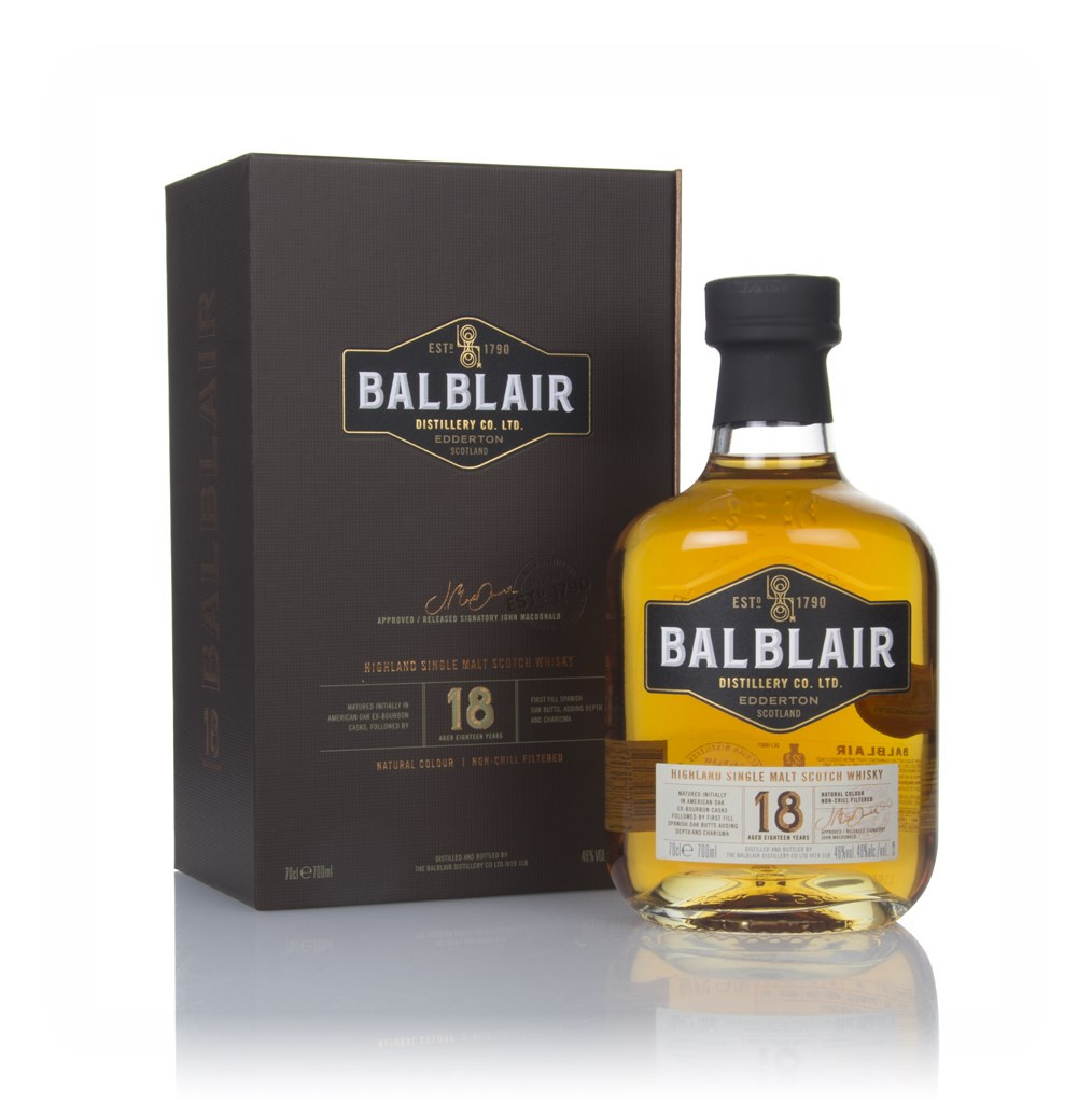 Balblair 18 Year Old 70cl Whisky | Master Of Malt