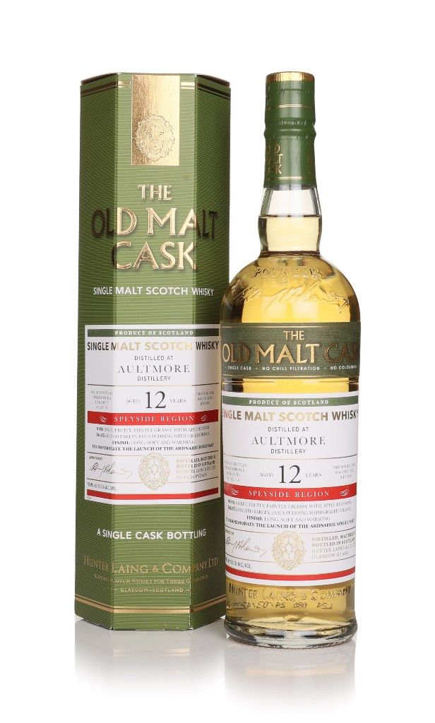 Aultmore 12 Year Old 2010 (cask 21159) - Old Malt Cask (Hunter Laing) 70cl