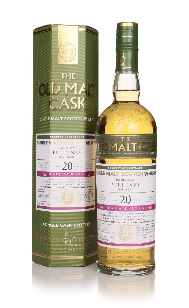 Pulteney 20 Year Old 2002 (cask 21182) - Old Malt Cask (Hunter Laing) 70cl