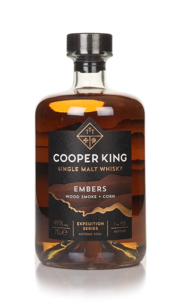 Cooper King Embers Wood Smoke + Corn Single Malt Whisky - Expedition Series Autumn 2024 70cl