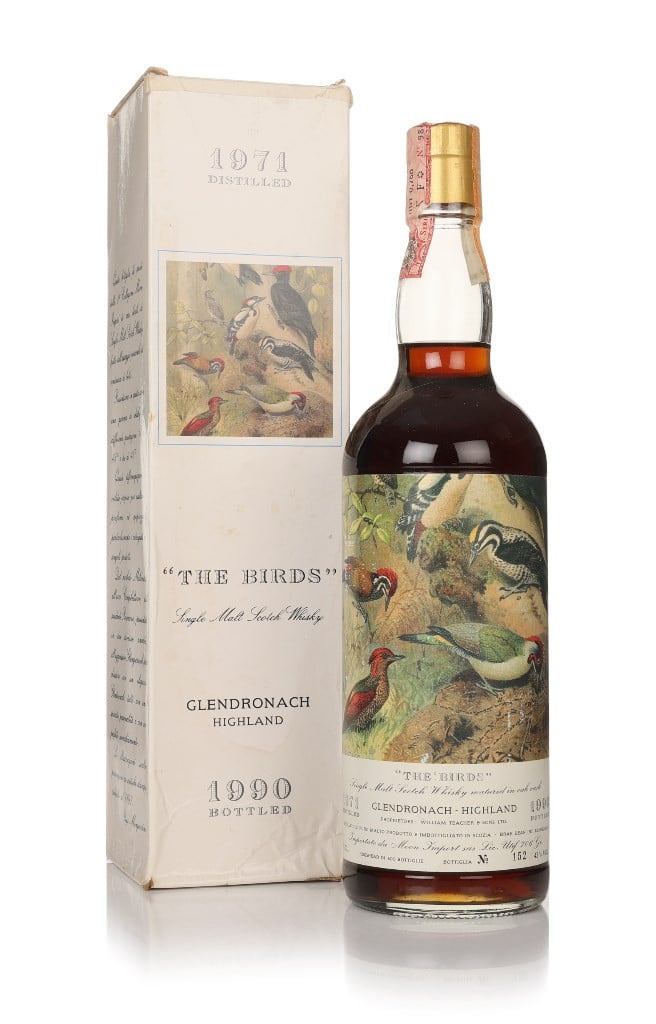 Glendronach 1971 (bottled 1990) - The Birds (Moon Import) 75cl