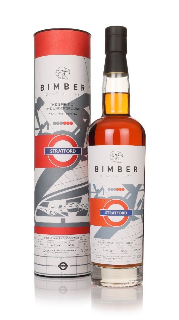 Bimber Spirit of the Underground (cask 267/16) - Stratford 70cl