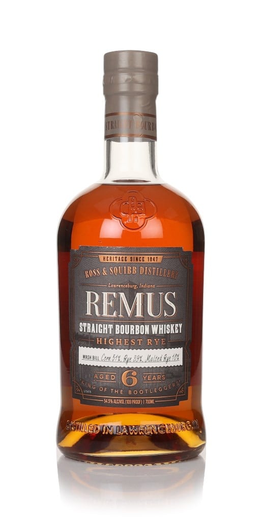 Remus 6 Year Old Highest Rye Bourbon 70cl
