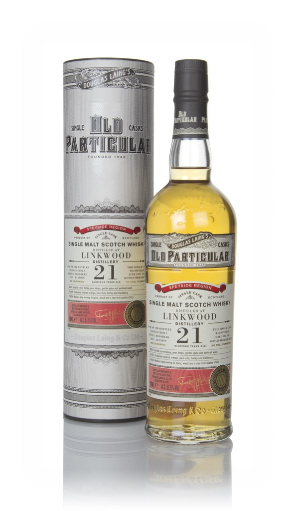 Linkwood 21 Year Old 1997 (cask 13059) - Old Particular (Douglas Laing) 70cl