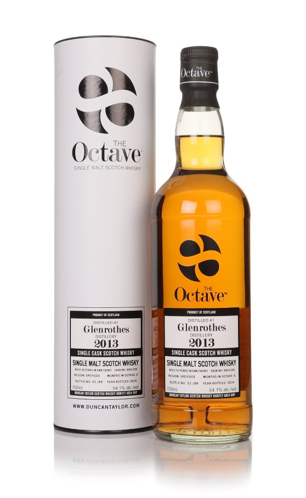 Glenrothes 10 Year Old 2013 (cask 4941106) - The Octave (Duncan Taylor) 70cl