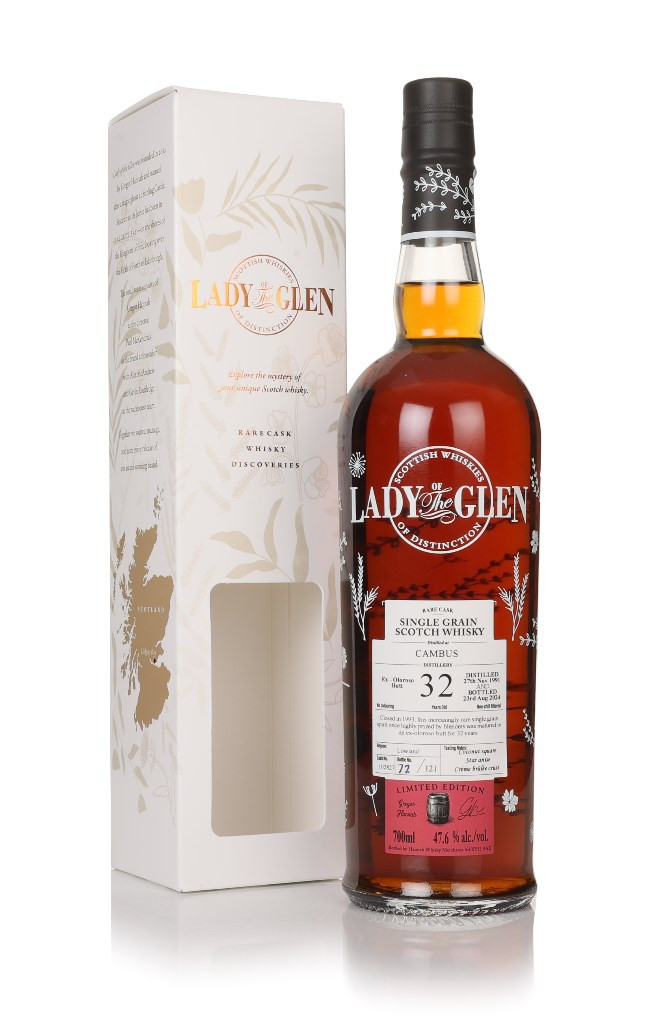 Cambus 32 Year Old 1991 (cask 102827) - Lady of the Glen (Hannah Whisky Merchants) 70cl