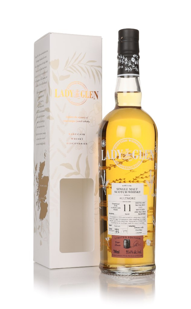 Aultmore 11 Year Old 2013 (cask 300445) - Lady of the Glen (Hannah Whisky Merchants) 70cl