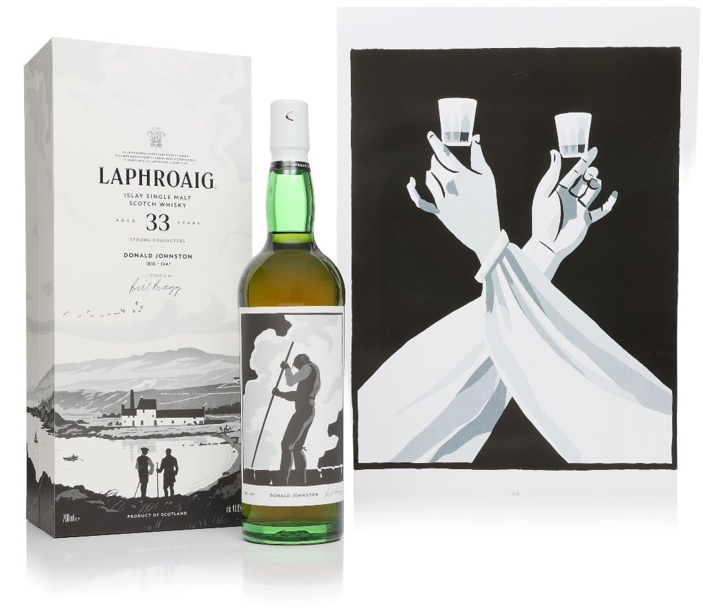 Laphroaig 33 Year Old Strong Characters - Donald Johnston