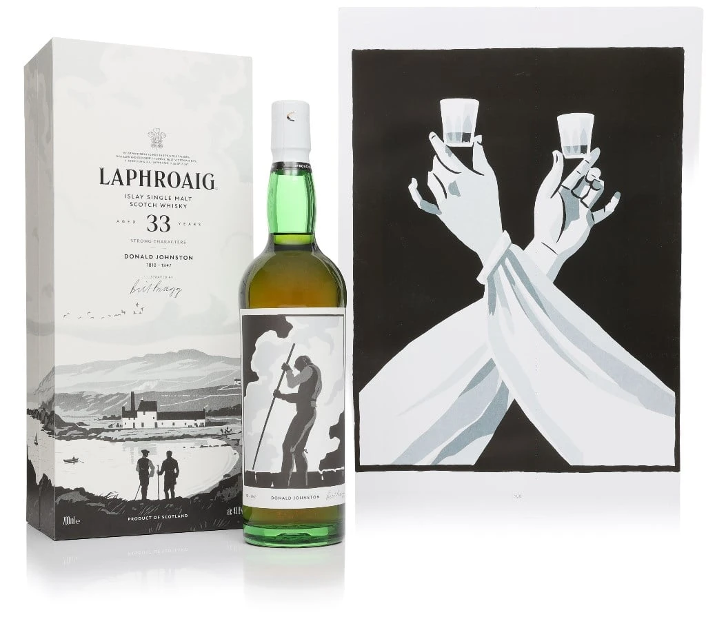 Laphroaig 33 Year Old Strong Characters - Donald Johnston