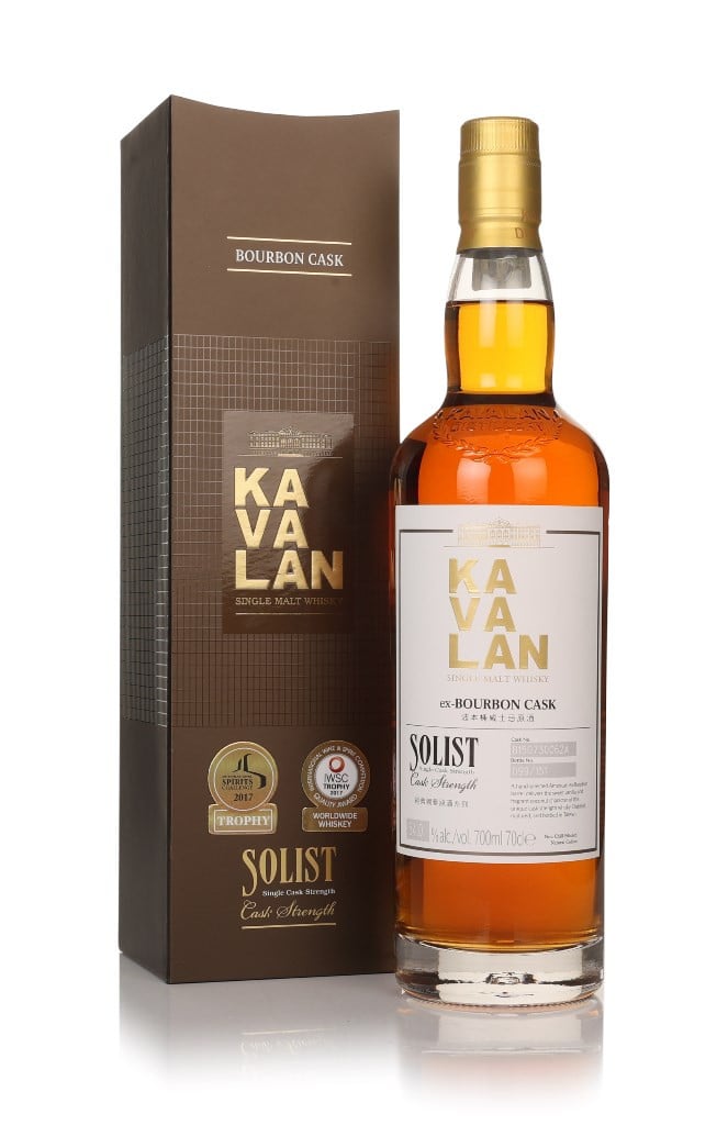 Kavalan Solist ex-Bourbon Cask (54%) 70cl
