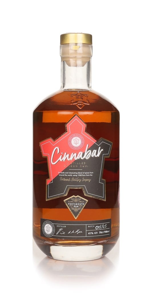 Cinnabar Spiced Rum 70cl