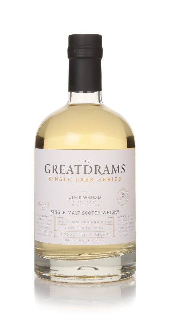 Linkwood 8 Year Old - Single Cask Series (GreatDrams) 50cl