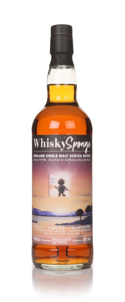 Ardnamurchan 7 Year Old V.16 & V.17 - Whisky Sponge Edition No.100 (Decadent Drinks)