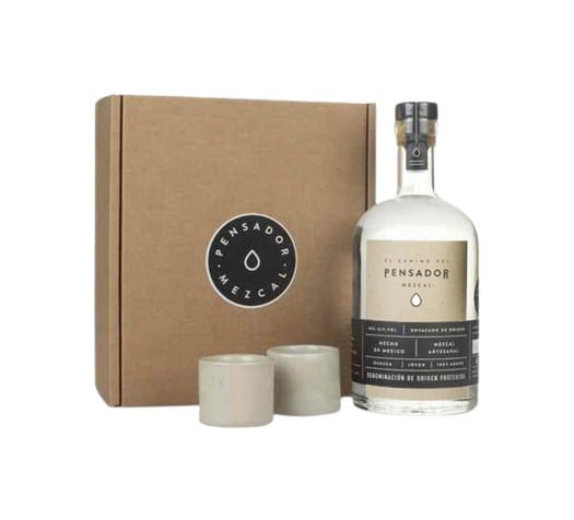Pensador Mezcal Gift Set with 2x Copitas