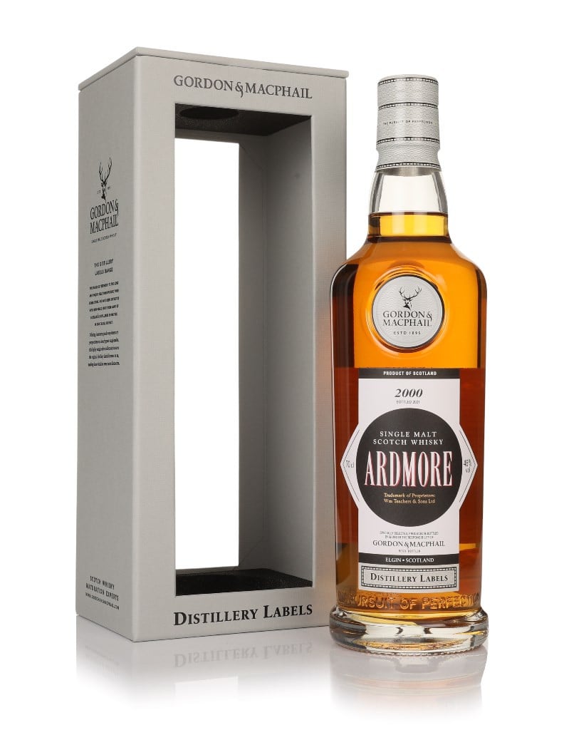 Ardmore 2000 (bottled 2021) - Distillery Labels (Gordon & MacPhail) 70cl