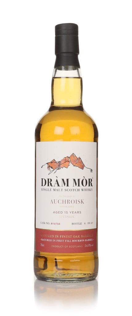 Auchroisk 15 Year Old 2008 (cask 816738) - Dràm Mòr 70cl