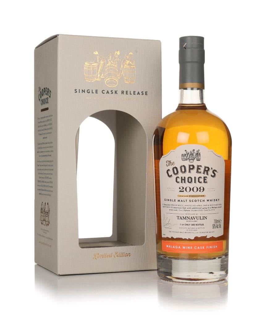 Tamnavulin 15 Year Old 2009 (cask 0772) - The Cooper's Choice (The Vintage Malt Whisky Co.) 70cl