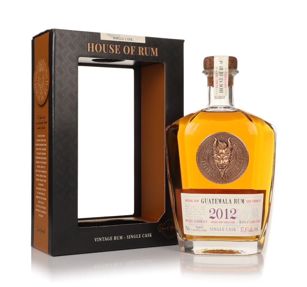 Darsa 11 Year Old 2012 Guatemala Single Cask Vintage Rum (House of Rum) 70cl