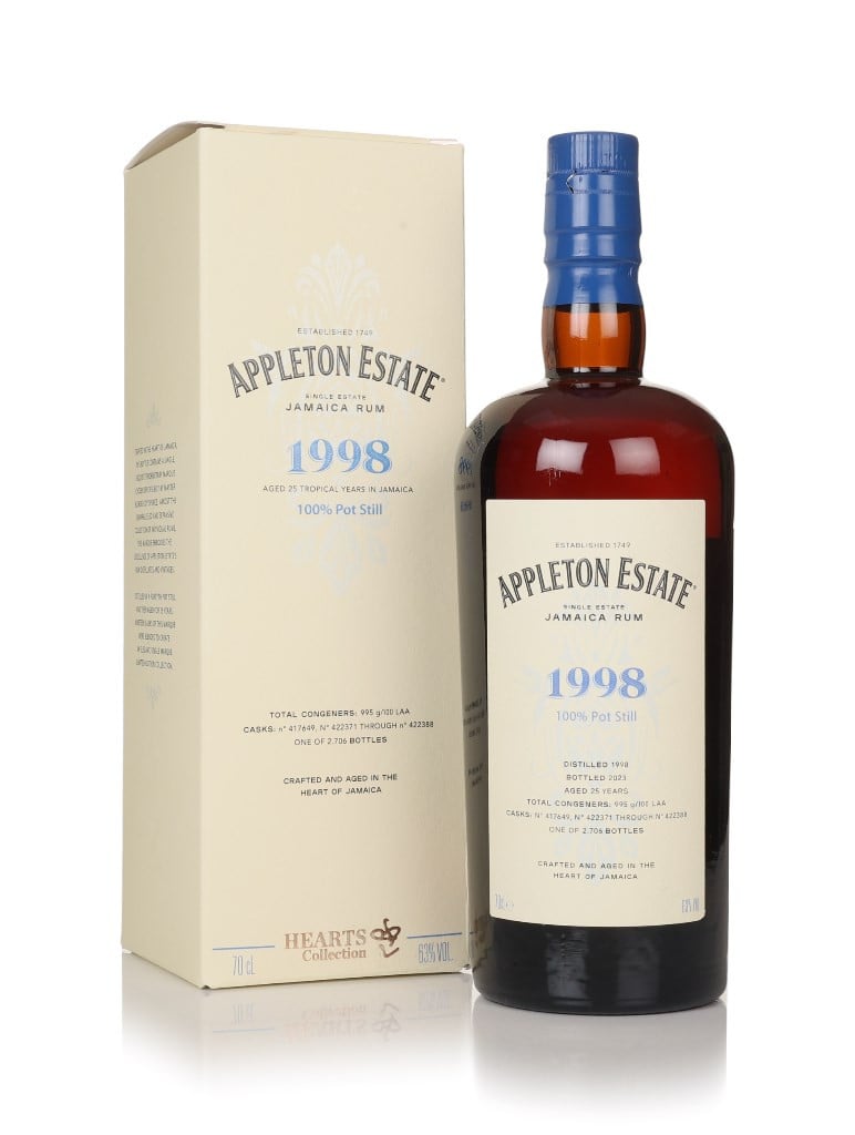 Appleton Estate 25 Year Old 1998 - Hearts Collection 70cl