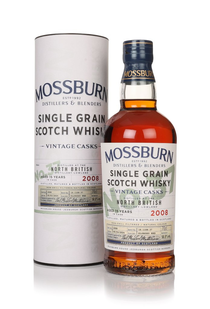North British 15 Year Old 2008 - Vintage Casks (Mossburn) 70cl