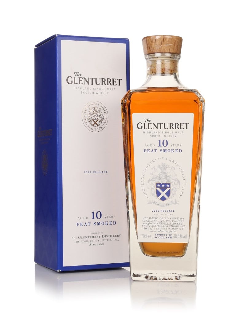 The Glenturret 10 Year Old Peat Smoked (2024 Release) 70cl