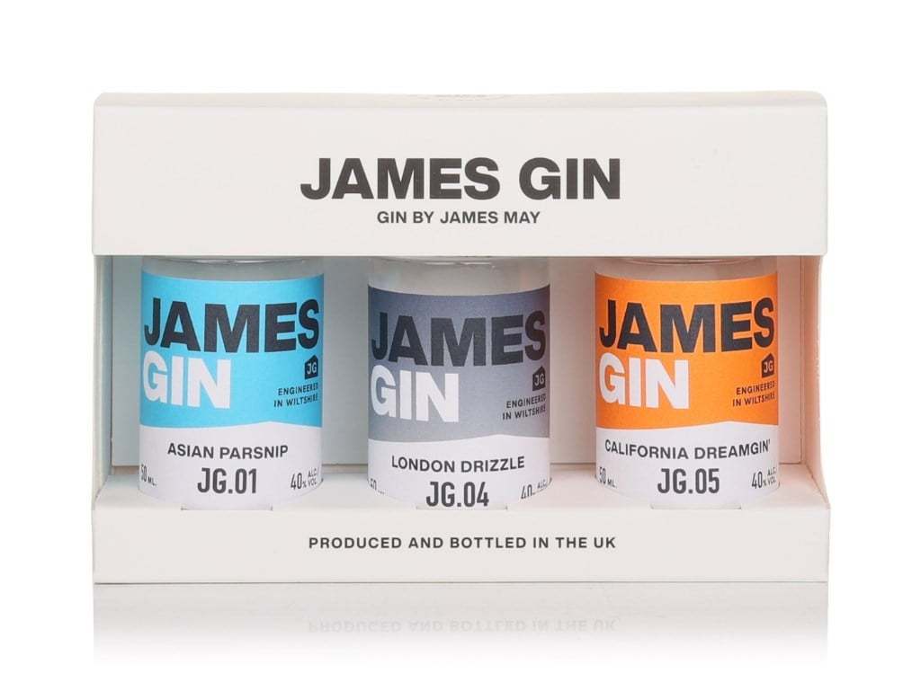 James Gin Gift Set (3x5cl) 15cl
