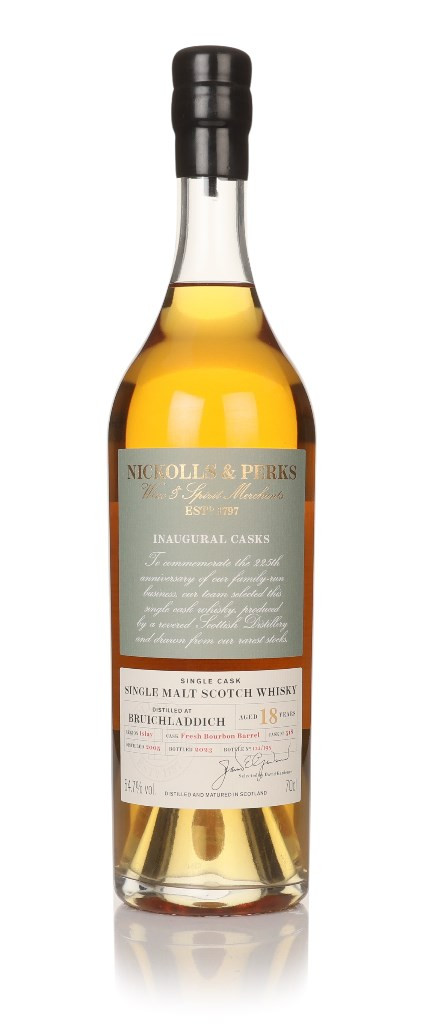 Bruichladdich 18 Year Old 2005 (cask 518) - Inaugural Casks (Nickolls & Perks) 70cl