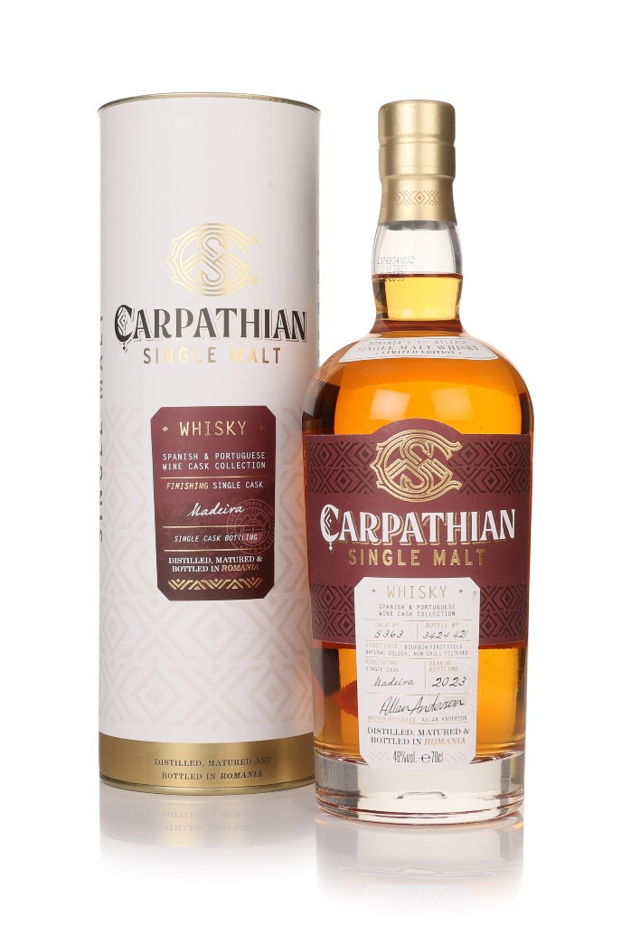 Carpathian Single Malt Madeira Cask Finish - Spanish & Portuguese Wine Cask Collection 70cl