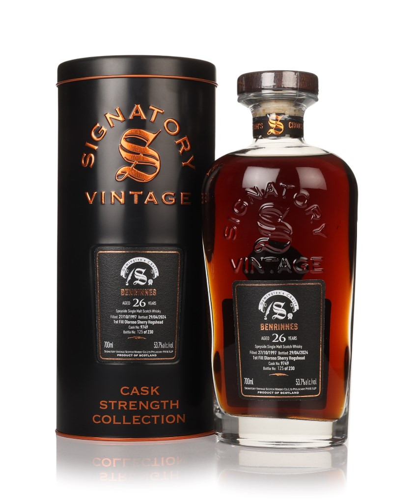 Benrinnes 26 Year Old 1997 (cask 9749) - Cask Strength Collection (Signatory) 70cl