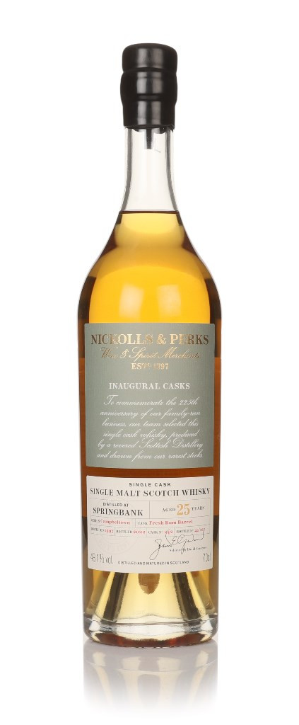 Springbank 25 Year Old 1997 (cask 242) - Inaugural Casks (Nickolls & Perks)