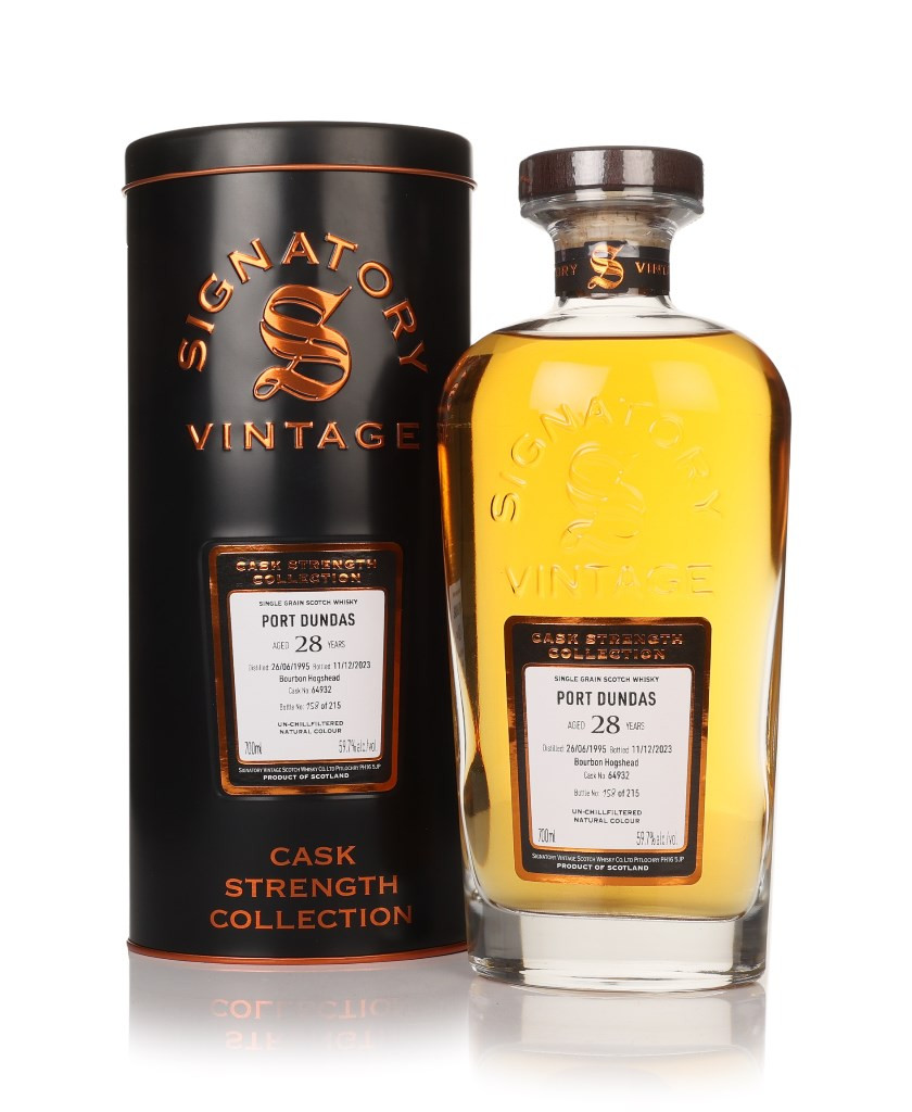 Port Dundas 28 Year Old 1995 (cask 64932) - Cask Strength Collection (Signatory) 70cl