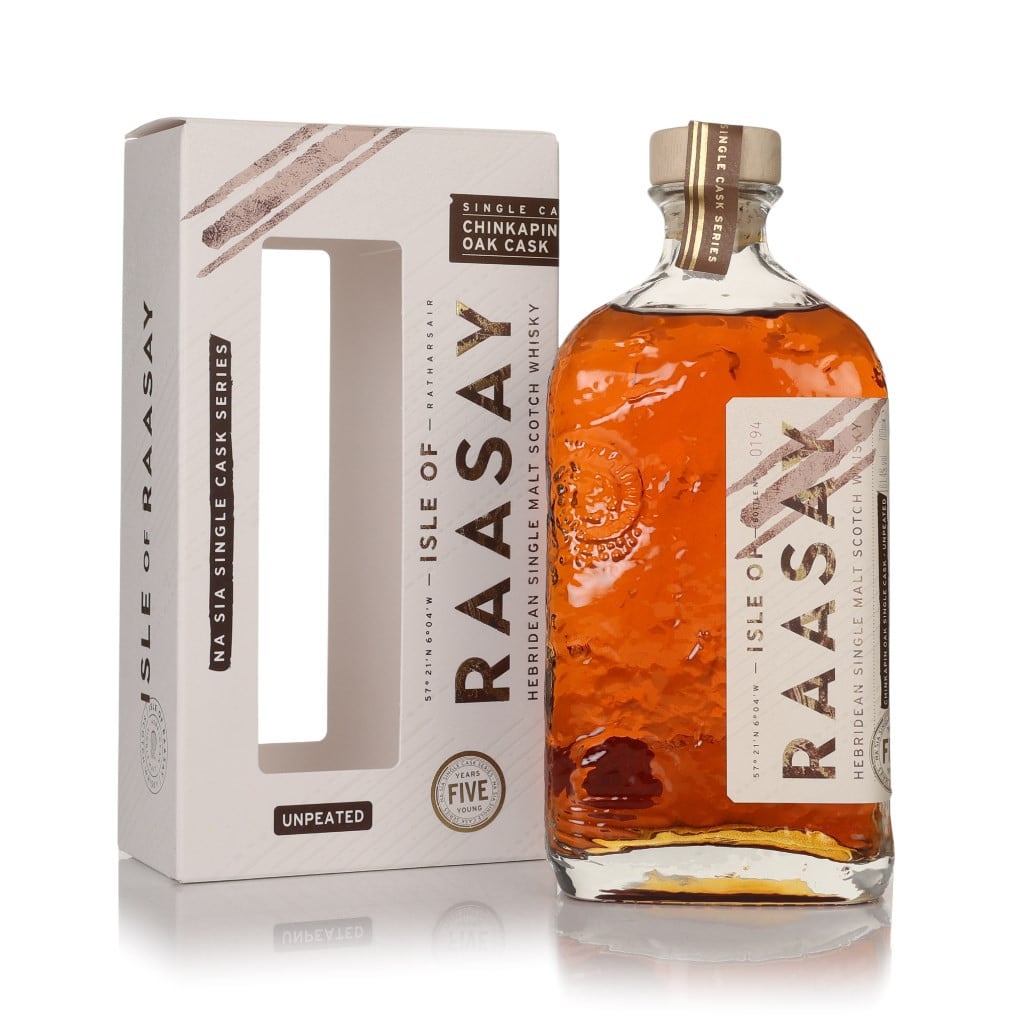 Isle of Raasay 5 Year Old Na Sia Single Cask Series - Unpeated Chinkapin Oak 70cl