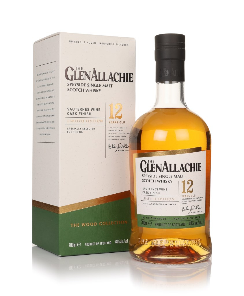 【希少】GlenAllachie 12年 ソーテルヌワインカスクフィニッシュ GlenAllachie 12 Year Old 2012 Sauternes Wine Cask Finish 70cl