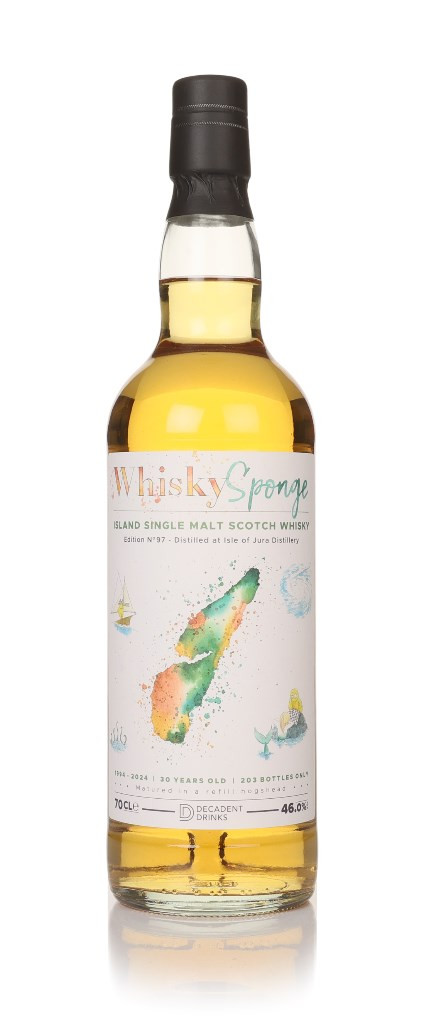 Jura 30 Year Old 1994 - Whisky Sponge Edition No.97 (Decadent Drinks) 70cl