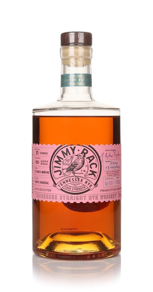 Jimmy Rack Tennessee Straight Cask Strength Rye Whiskey