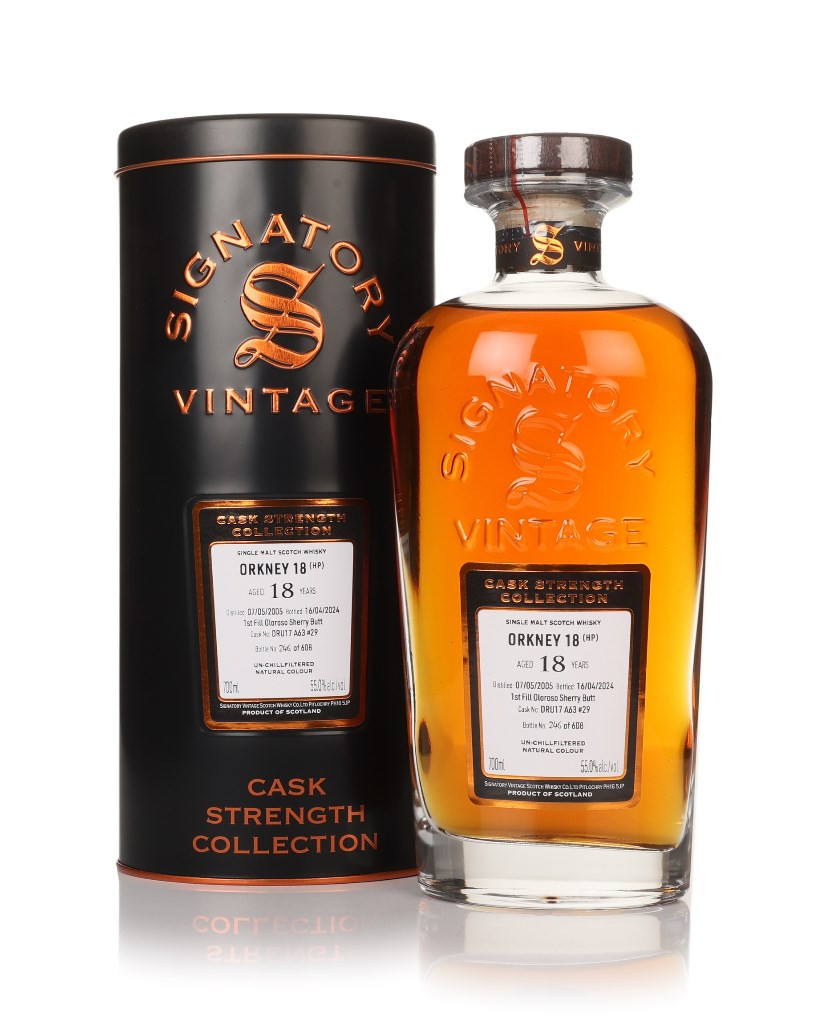 Secret Orkney 18 Year Old 2005 (cask DRU17 A63 #29) - Cask Strength Collection (Signatory) 70cl