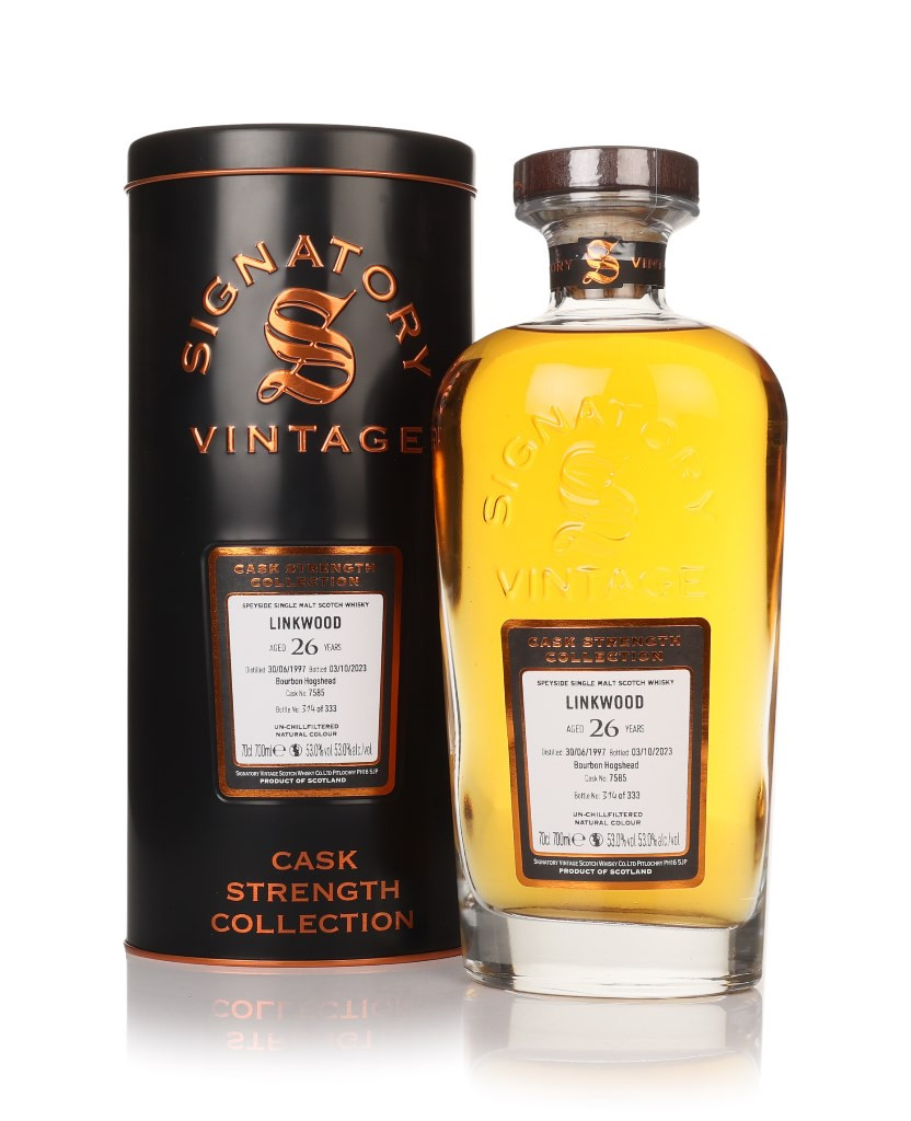Linkwood 26 Year Old 1997 (cask 7585) - Cask Strength Collection (Signatory) 70cl