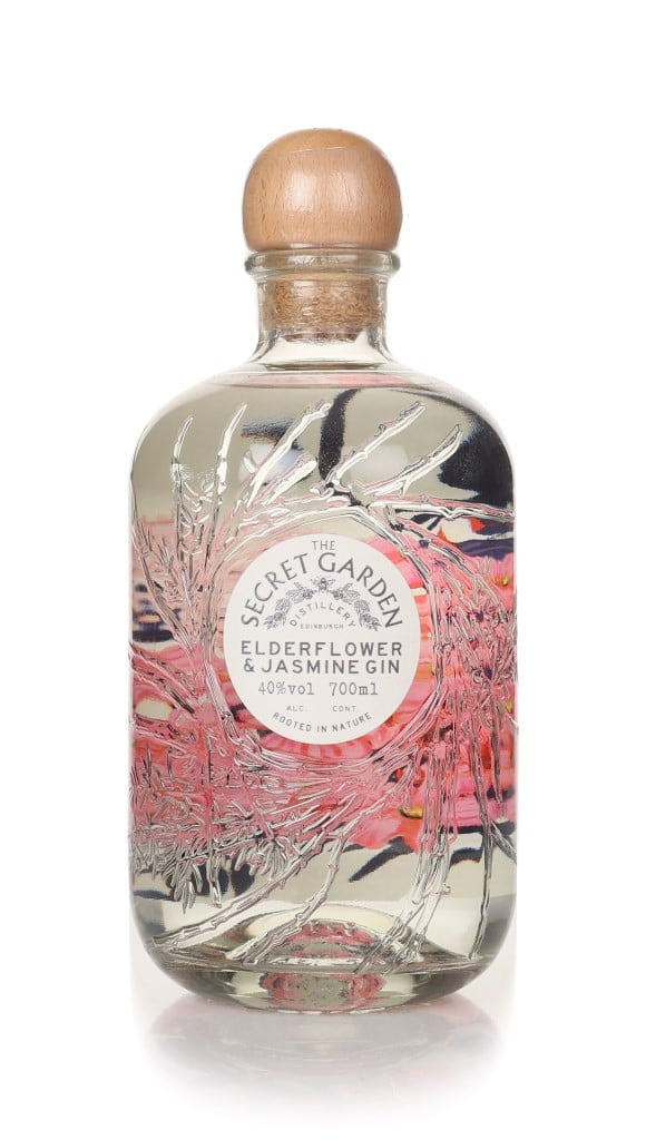 Secret Garden Elderflower & Jasmine Gin 70cl