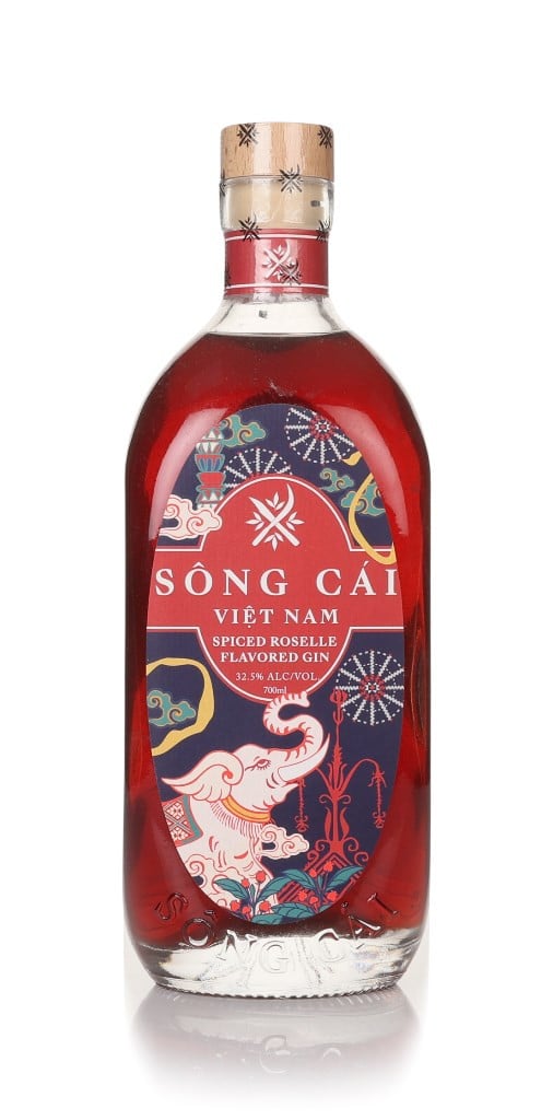 Sông Cái Spiced Roselle Gin 70cl