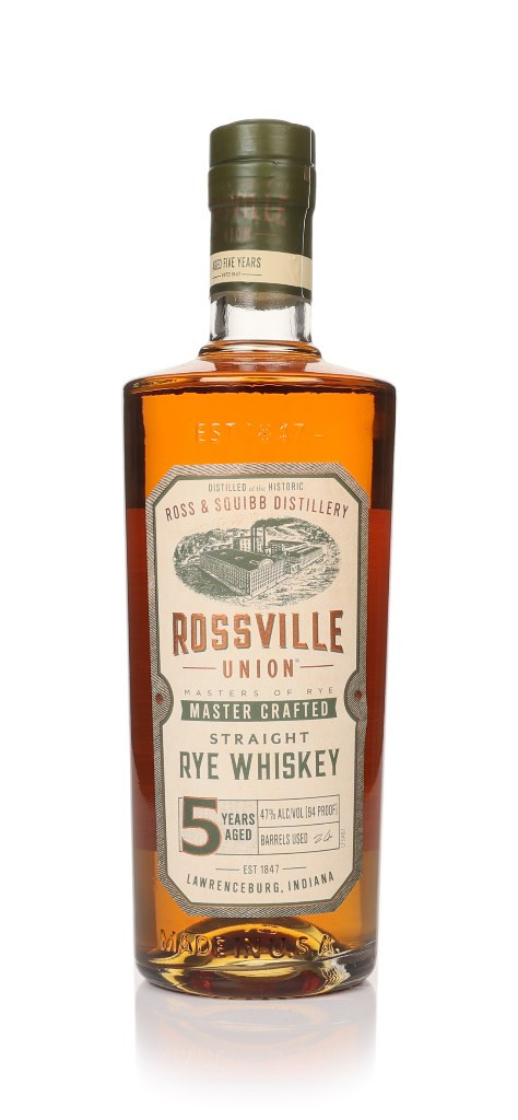 Rossville Union 5 Year Old Straight Rye 70cl