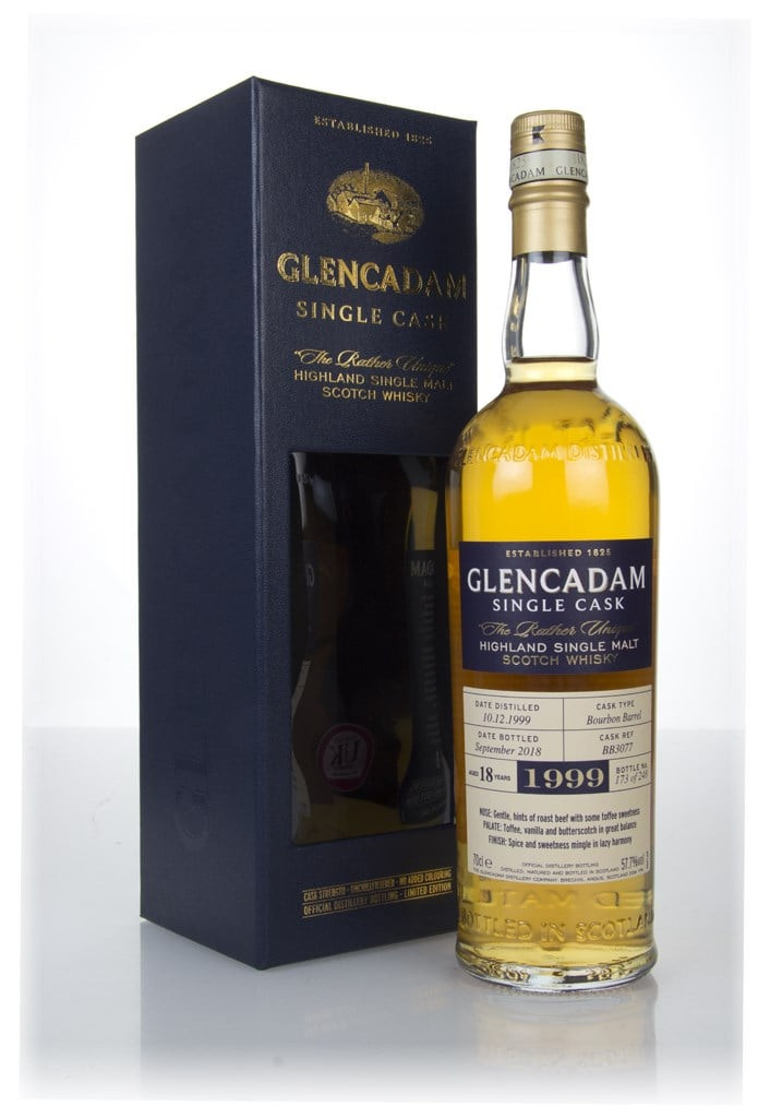 Glencadam 18 Year Old Bourbon Cask #3077 70cl