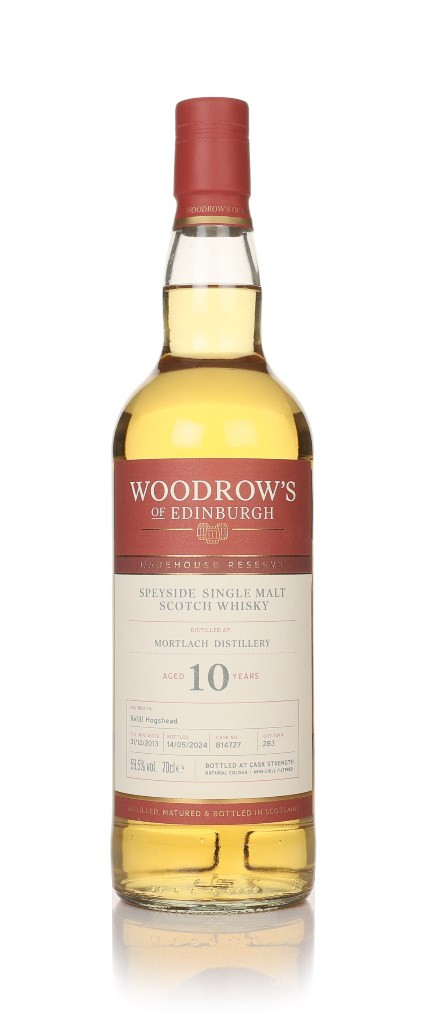 Mortlach 10 Year Old 2013 (cask 814727) - Woodrow's of Edinburgh 70cl