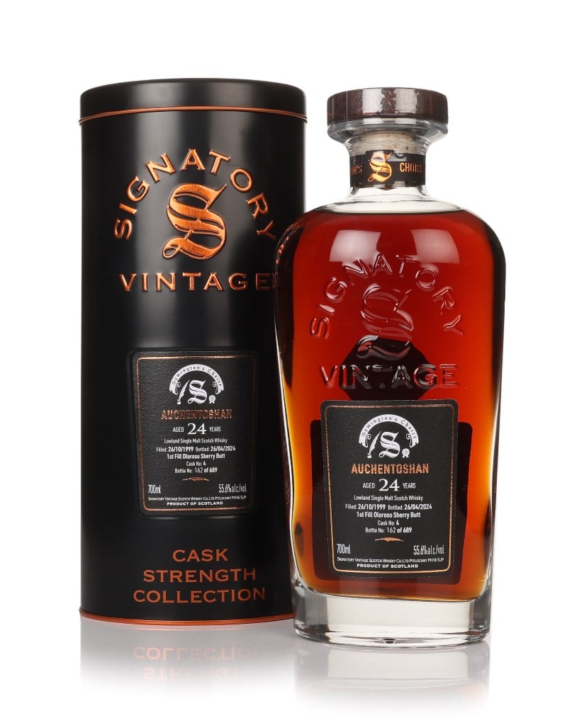 Auchentoshan 24 Year Old 1999 (cask 4) - Cask Strength Collection (Signatory)